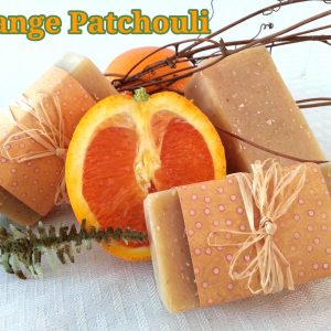 Orange Patchouli w/ Oatmeal Goat Milk Soap-0