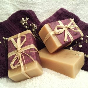 Black Raspberry Vanilla Goat Milk Soap-0