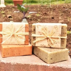 Lavender Gardener’s Goat Milk Soap Bars-0