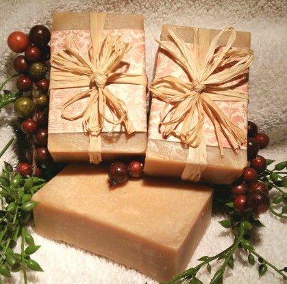 Cranberry Orange Goat Milk Soap-0