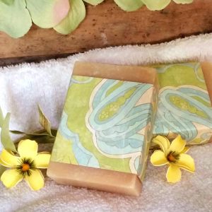Calming Spearmint Eucalyptus Goat milk Soap -0