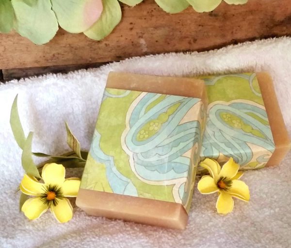 Calming Spearmint Eucalyptus Goat milk Soap -0