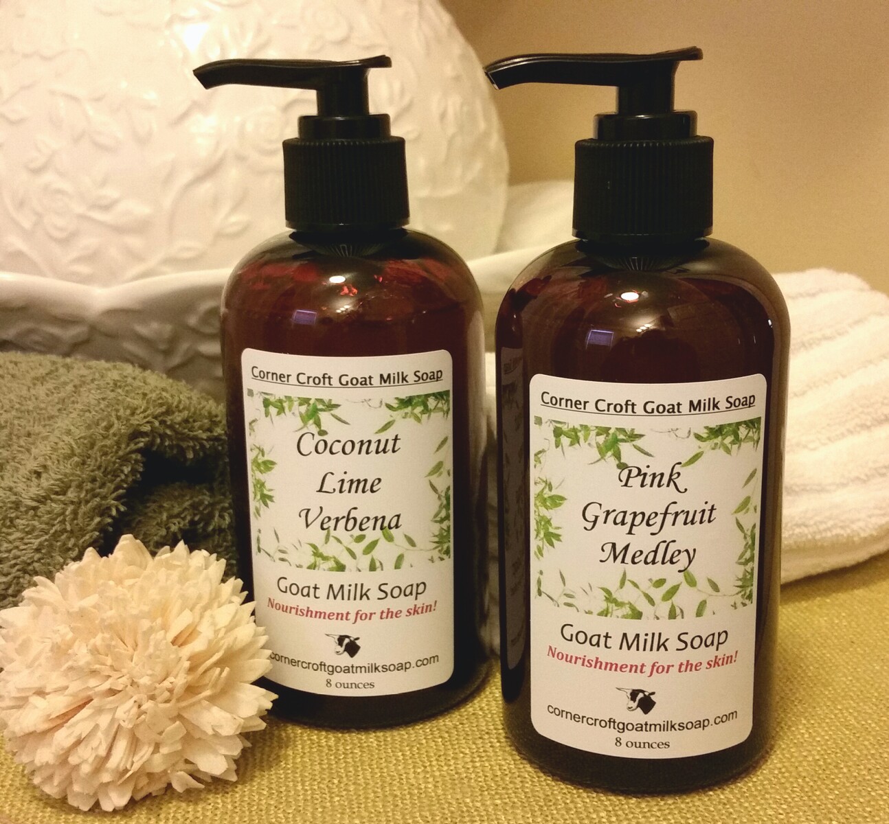 Goat Milk Liquid Soap - Sun and Sand-45 Goat Milk Liquid Soap - Sun and Sand-45