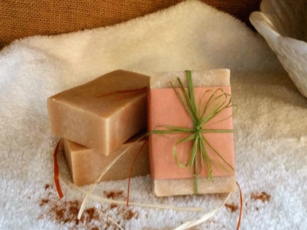 Orange Cinnamon and Clove Goat Milk Soap-0