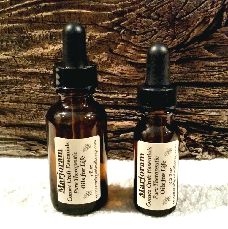 Marjoram Sweet Pure Therapeutic Essential Oil-0