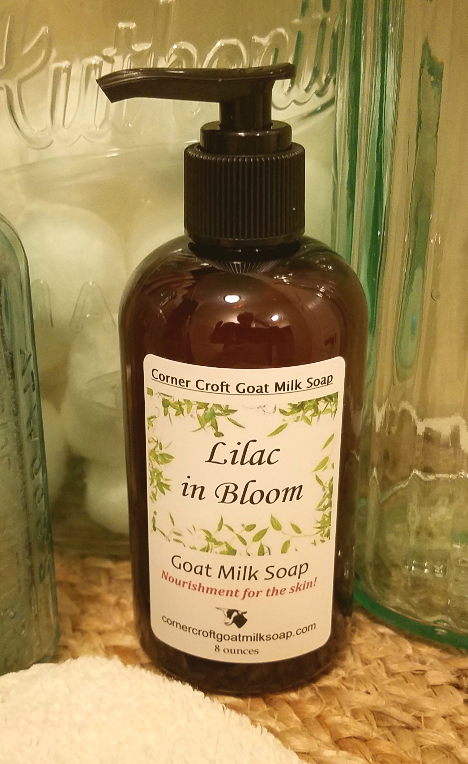Goat Milk Soap Liquid Soap - Lilac in Bloom-0