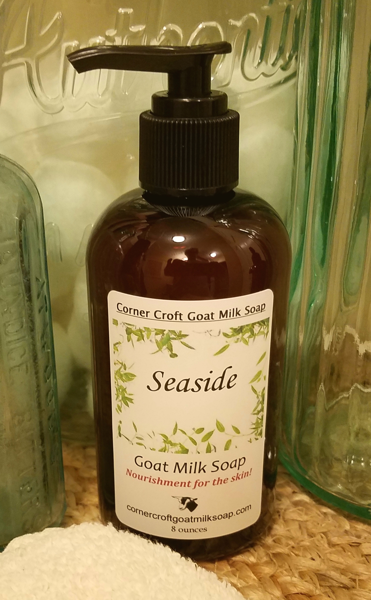 Goat Milk Soap Liquid Soap - Seaside-0